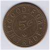 Image 2 : Br 656. John Tyo's International Hotel Token, Dundee.