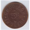 Image 2 : Br 656. John Tyo's International Hotel Token, Dundee.