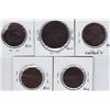 Image 2 : Nova Scotia countermarks - Lot of 5
