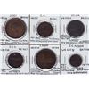 Image 1 : New Brunswick countermarks - Lot of 6