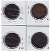 Image 2 : Wellington halfpenny countermarks - Lot of 4