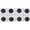 Image 2 : Canada Victoria large cent countermarks - Lot of 8