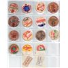 Image 1 : Lot of 27 Ontario card stock milk tokens and bottle tops