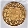 Image 1 : Canadian Medals - Private Issue Centennial Gold Medal, 1967.