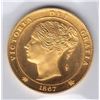 Image 2 : Canadian Medals - Private Issue Centennial Gold Medal, 1967.