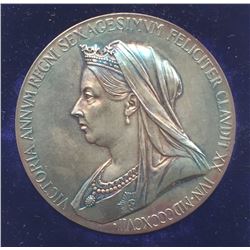 World Medals - Diamond Jubilee of Queen Victoria 1897.