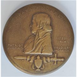 World Medals - USA - Paul Revere Sesquicentennial  Medal, 1925.