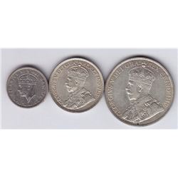 Newfoundland Coins - Lot of 3