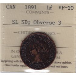 1891 One Cent