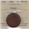 Image 1 : 1894 One Cent