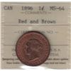 Image 1 : 1896 One Cent