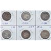 Image 1 : Twenty Five Cents - Lot of 6