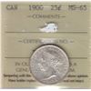 Image 1 : 1900 Twenty Five Cents