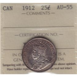 1912 Twenty Five Cents