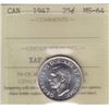 Image 1 : 1947 Twenty Five Cents