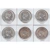 Image 2 : 1935 Canadian Silver Dollars - Lot of 6