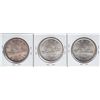 Image 2 : 1937 Canadian Silver Dollars - Lot of 3