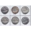 Image 1 : 1951 Silver Dollars - Lot of 6