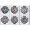 Image 2 : 1951 Silver Dollars - Lot of 6