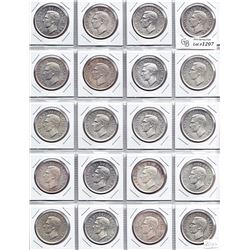 1951 Silver Dollars - Lot of 20