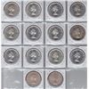 Image 2 : 1953 Silver Dollars - Lot of 14