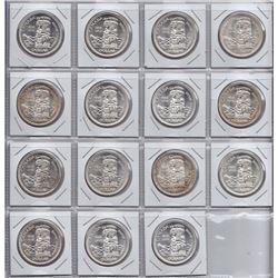 1958 Silver Dollars - Lot of 15