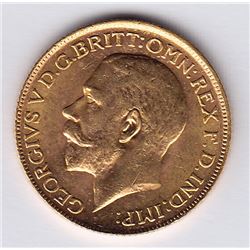 1917c Gold Sovereign