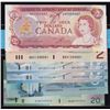 Image 2 : Bank of Canada Radar Notes - Lot of 6