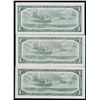 Image 2 : Bank of Canada $1 Bank Notes - Lot of 3