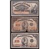 Image 1 : Dominion of Canada 25¢ - Lot of 3