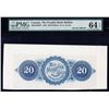 Image 2 : 1864 Peoples Bank Twenty Dollars Proofs