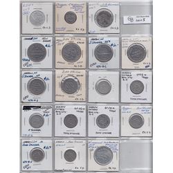 Lot of 52 Ontario Trade Tokens