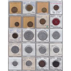 Lot of 39 Ontario Trade Tokens