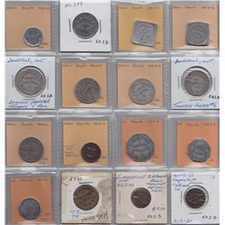 Lot of 24 Ontario Trade Tokens