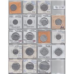 Lot of 62 Ontario Bread Tokens