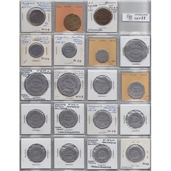 Lot of 59 Ontario Trade Tokens
