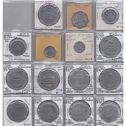 Lot of 52 Ontario Trade Tokens