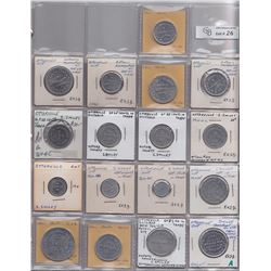 Lot of 37 Ontario Trade Tokens