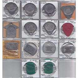 Lot of 130 Ontario Milk Tokens