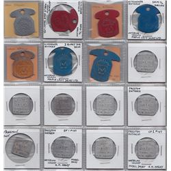 Lot of 132 Ontario Milk Tokens