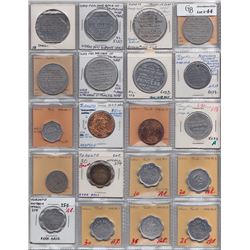 Lot of 80 Ontario Trade Tokens