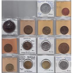 Lot of 83 Ontario Trade Tokens