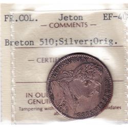 Original Franco-American Jeton. Br 510.