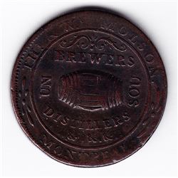 Br 562. Molson's Sou, 1837.