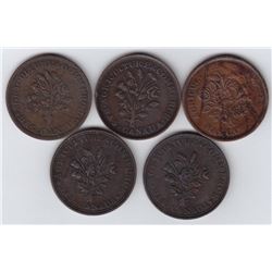 Br 697, 698, 700 and 701: Group of 5