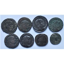 Roman Coins - Lot of 8.