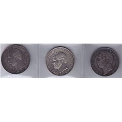 Germany  - Lot of 3 Thalers