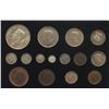 Image 1 : Great Britain - George VI 1937, 15 Coin Specimen Set.