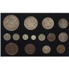 Image 2 : Great Britain - George VI 1937, 15 Coin Specimen Set.