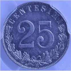 Italy - 25 Centesimi, 1903